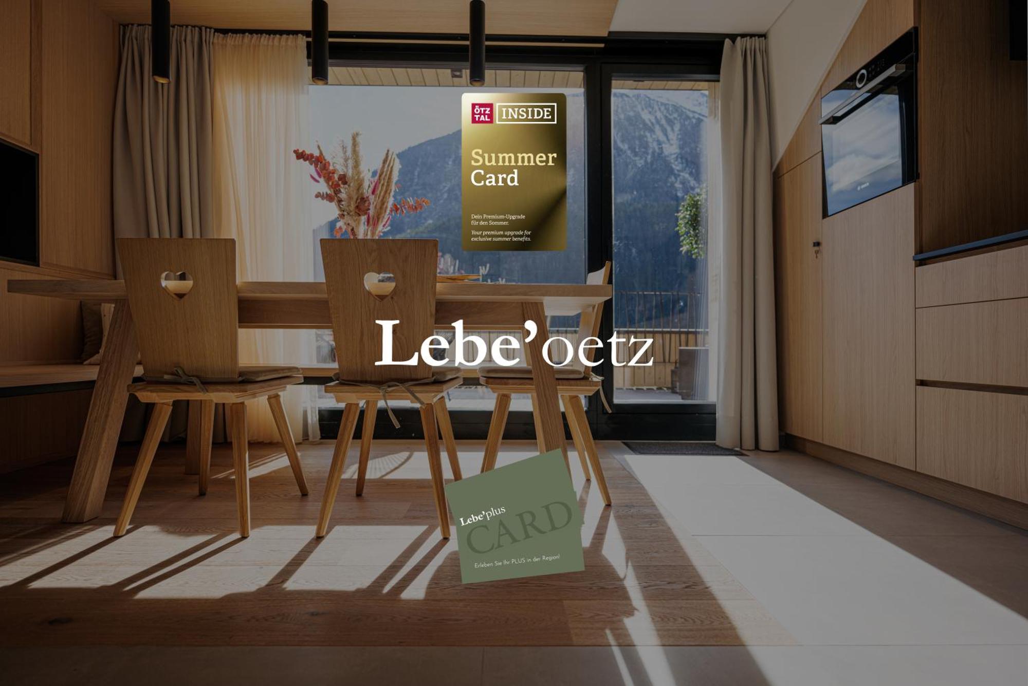 Lebe'Oetz - Das Ferienapartmenthaus Im Zentrum Von Oetz Exteriér fotografie